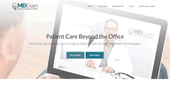Desktop Screenshot of mdexam.com